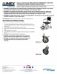 Replacing Your Versamode™ Drop Arm Casters